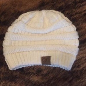 C.C knitted beanie